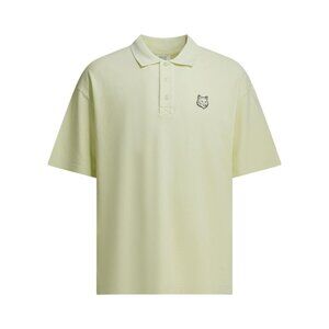 Maison Kitsuné Fox Head Polo Shirt With Buttons Tag Size M Men